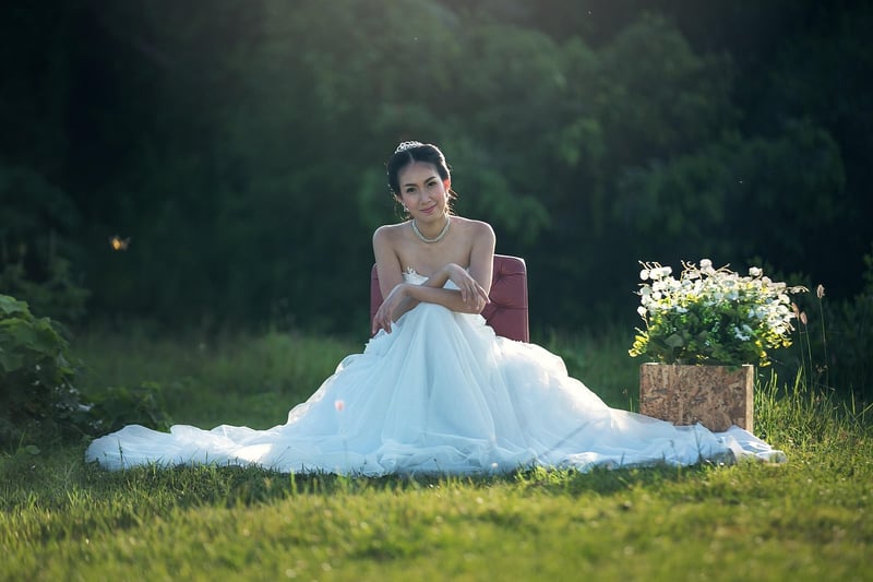 Shimmering Celestial Gown